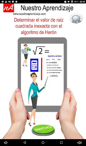 Calcular  valor de raíz cuadra