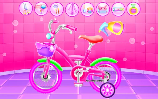 Girl Bike Fix & Washing Salon