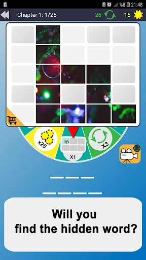 Hidden Photo - Word Game