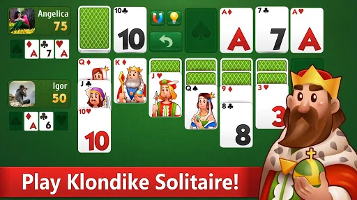 Klondike Solitaire card game