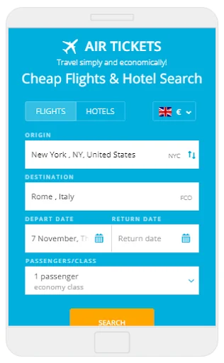 Air Tickets - Flights, Hotels