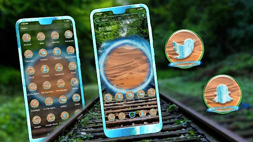Strange Window Launcher Theme