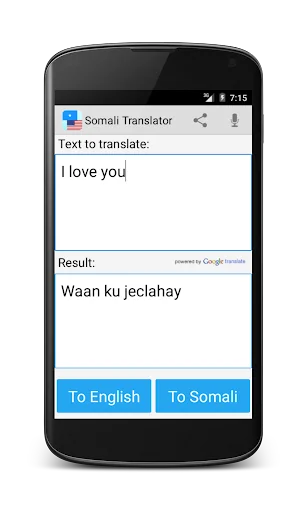Somali English Translator screenshot 3