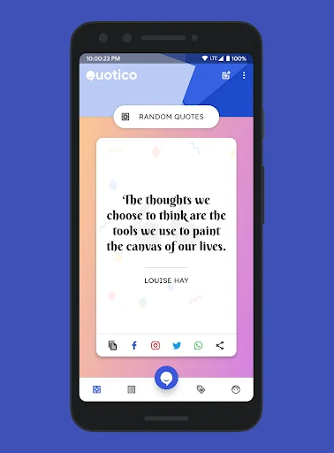 Quotico - Create Quotes, Poetr
