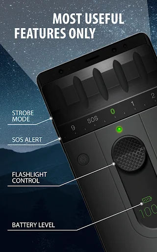 Color LED Flashlight & FLASH