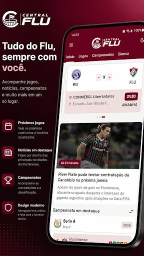 Central FLU - Notícias e Jogos