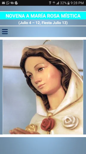 Novena a la Rosa Mística