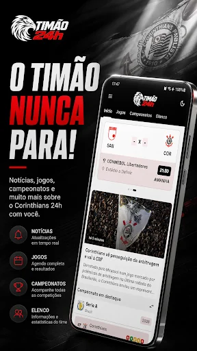 Timão+ Notícias e Jogos