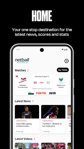 Netball Live Official App