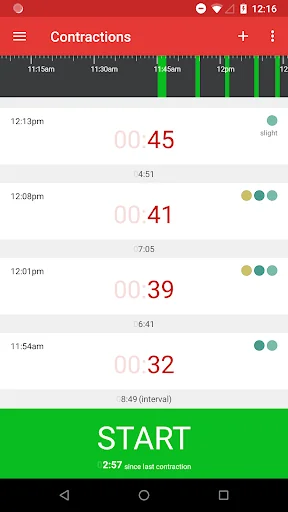 Contractions Timer for Labor