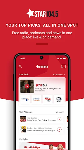 Star 104.5 Player