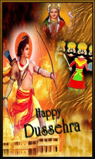 Happy Dussehra Greetings, Phot