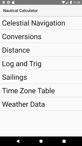 Nautical Calculator