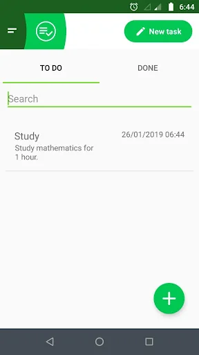 Task List and Reminders