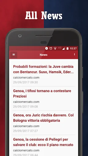 Genoa Sport News
