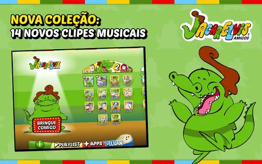 Jacarelvis: músicas infantis