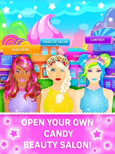 Candy Makeover Games for Girls