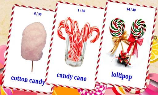 Candy Cards : Learn English