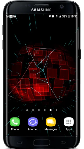 Abstract Particles III 3D Live