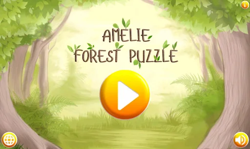 Forest animals - kids puzzle