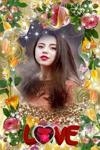 Photo Frame - Flowers Frames F