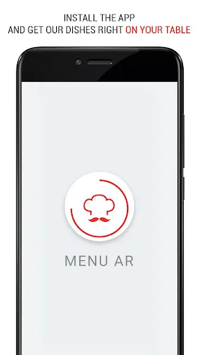 Menu AR Augmented Reality Food