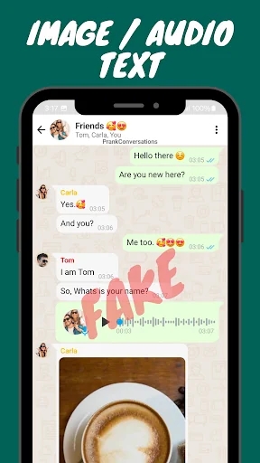 Falso Chat - Fake Chat Prank