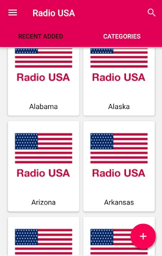 Radio United States, Radio USA