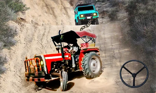 3D Tractor Driving Simulator
