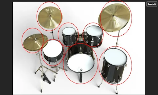 Virtual Battery Drummer Drums
