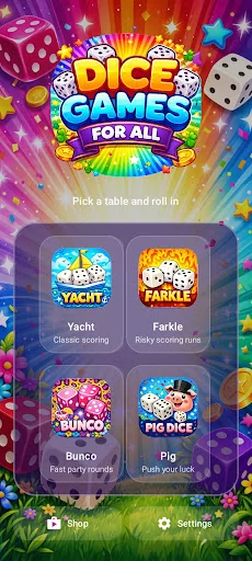 Dice Games For All