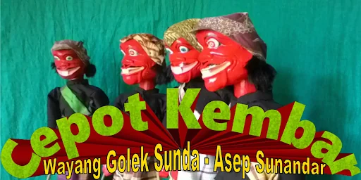 Cepot Kembar Wayang Golek