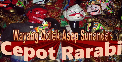 Cepot Rarabi Wayang Golek