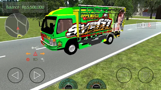 Truck Canter Oppa Muda Knalpot