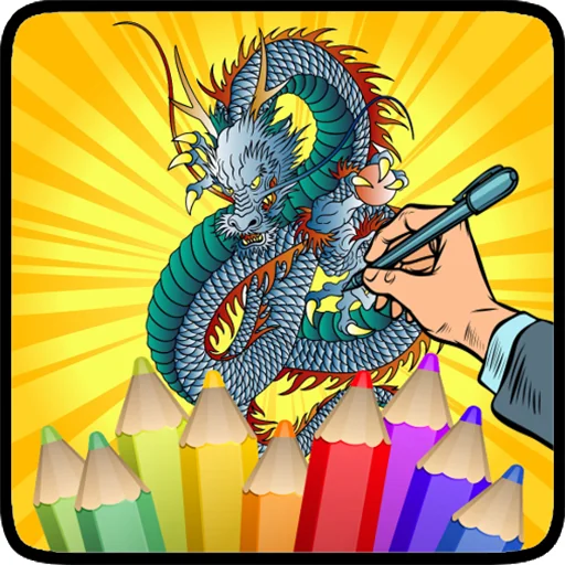 Coloring Dragon
