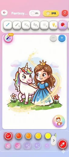 Princess Coloring for Girls