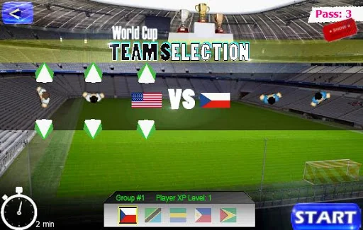 soccer for 2 - 4 players