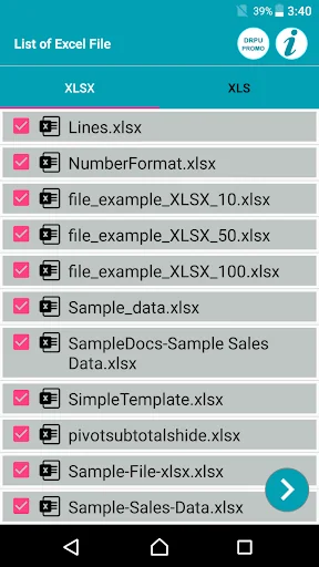 Excel to PDF Files Converter