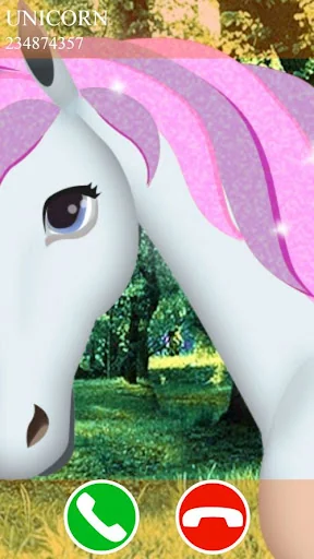fake call unicorn game