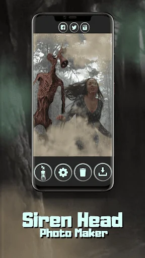 Siren Head Photo Maker
