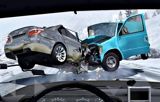 Car Crash Damage Engine Wreck 