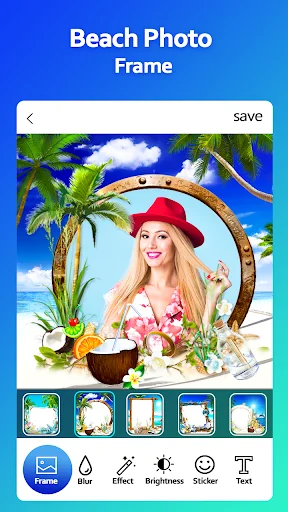 Beach Photo Frame