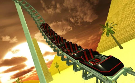 VR Desert Roller Coaster Egypt