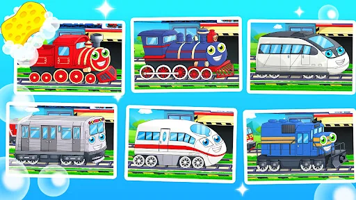 Train wash