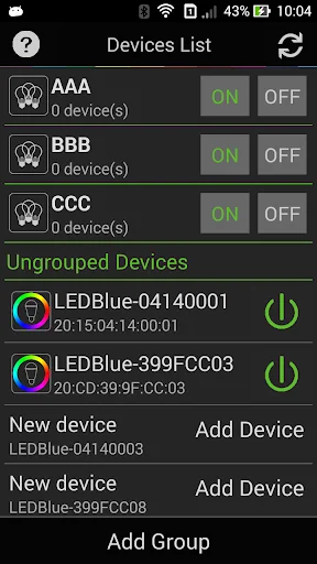 LED Magic Blue