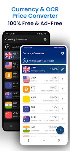 Currency & OCR Price Converter