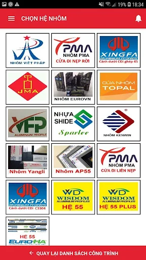 ACT phần mềm cửa nhôm nhựa