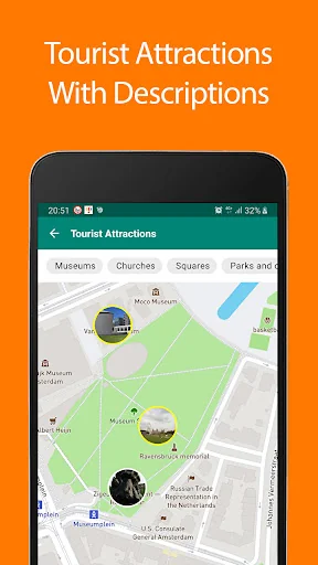 Amsterdam Offline Map and Trav