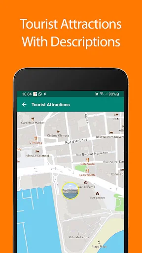 Cannes Offline Map and Travel