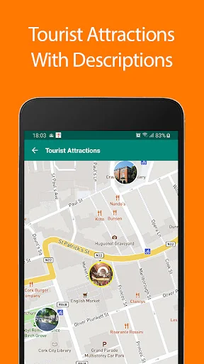 Cork Offline Map and Travel Gu